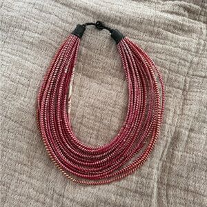 Handmade Ghanaian Telephone Wire Necklace